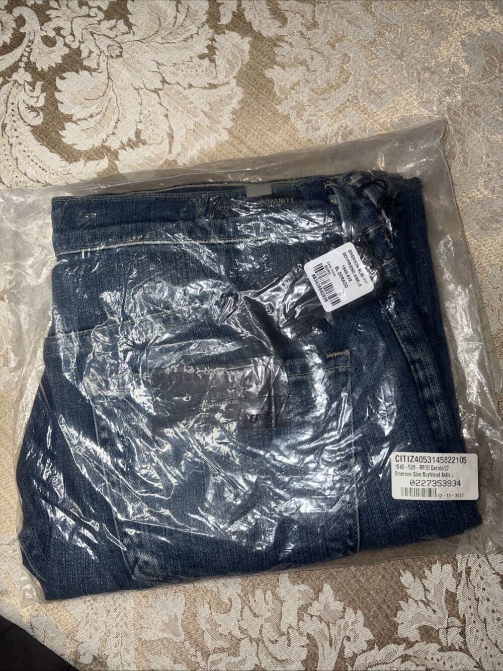 Citizens of Humanity Emerson Slim Boyfriend Jeans Size 27